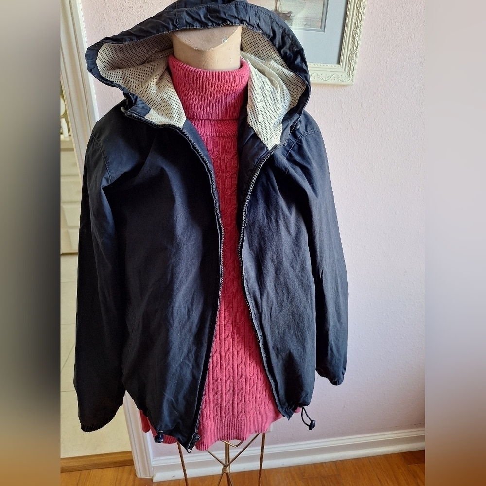 Dark NAVY Jacket By Outbrook Windbreaker Sport